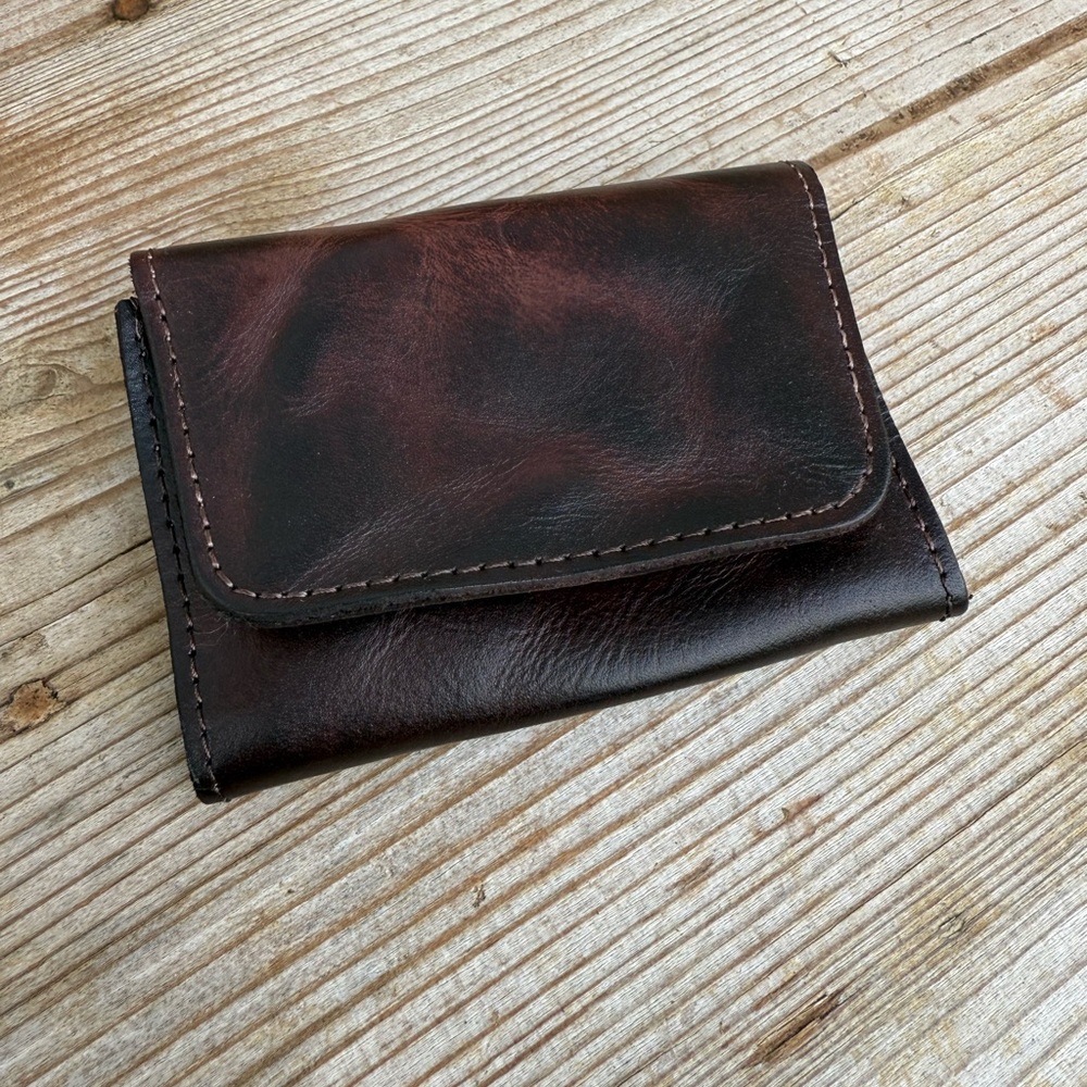 Dark Brown Leather Wallet